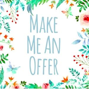 Make me an offer on any of the items I have!